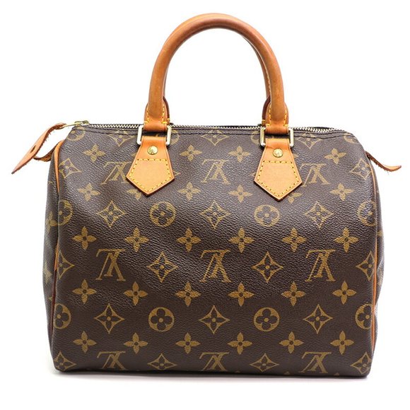 Louis Vuitton Handbags - LOUIS VUITTON Speedy 25 Women's Handbag M41109 Monogram Monogram/Brown